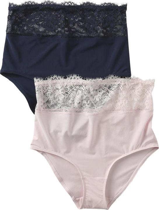 Produktbild Envie de Fraise 2er-Pack Umstands-Slips mit Spitze, hohe Taille (40, 2er Pack)