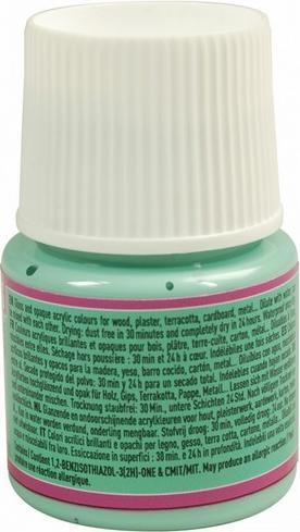 Image du produit Pebeo Deco Couleur acrylique brillante (Bleu aqua, 45 ml)