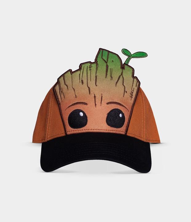 Image du produit Difuzed I Am Groot - Casquette ajustable Groot pour homme (Taille unique)