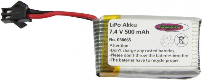 Produktbild Jamara Akku zu Catro AHP (7.40 V, 500 mAh)