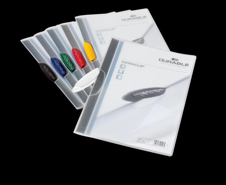 Produktbild Durable Klemmmappe Swingclip, DIN A4, PP, mit Clip (A4, 25 x)