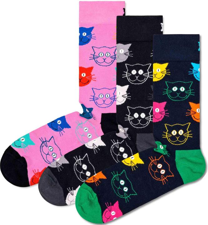 Produktbild Happy Socks Mixed Cat Gift Set (3er Pack, 36 - 40)