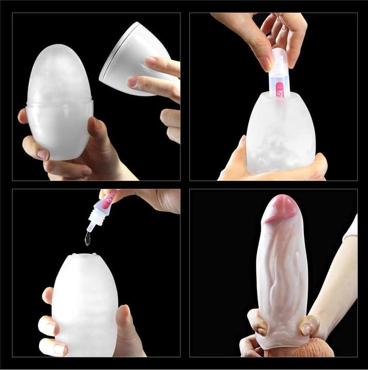 Actual product image Love Toy Giant Egg - Masturbation Egg