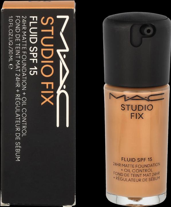 Actual product image MAC Cosmetics Studio Fix Fluid Fond de Teint Sun Protection Factor 15 (re) C5 (No. C5)