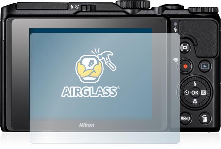 Produktbild BROTECT AirGlass Panzerglasfolie (Displayschutz, Coolpix A900)