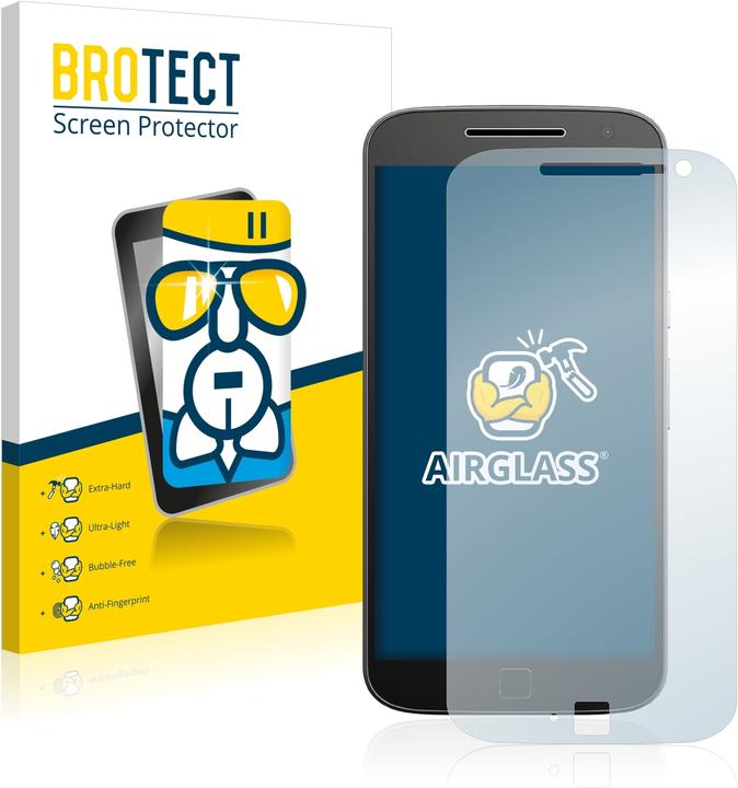 Produktbild BROTECT AirGlass Panzerglasfolie (1 Stück, Motorola Moto G4 Plus)