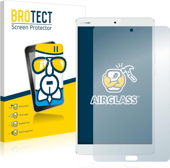 Actual product image BROTECT AirGlass Glass (1 Piece, MediaPad M3 8.4)
