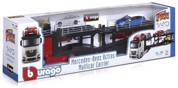 Immagine prodotto Bburago Mercedes Benz Hauler 1/43 incl. auto ass.