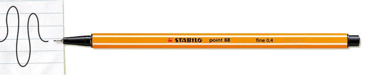 Actual product image STABILO Point 88 (Black, 1 x)