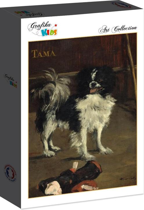 Image du produit Grafika Kids Edouard Manet : Tama : Le chien japonais, 1875 (12 pièces)