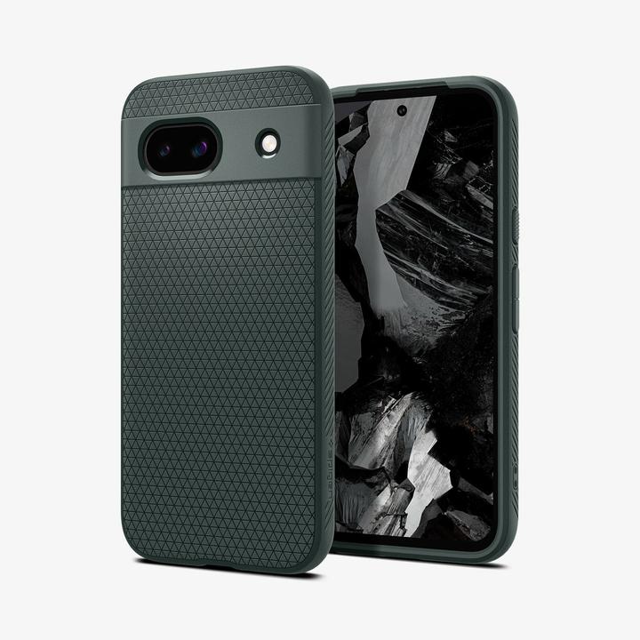 Productafbeelding Spigen Liquid Air Pixel 8a hoesje Abyss groen (Google Pixel 8a)