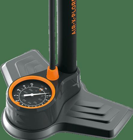 Actual product image SKS Floor pump Air-X-Plorer 10.0 steel