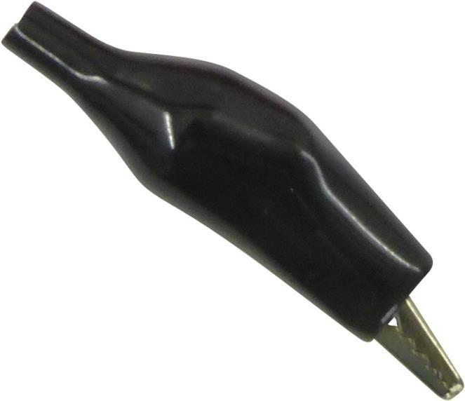 Actual product image Jamara Crocodile clips 52mm red-black 1Pr.