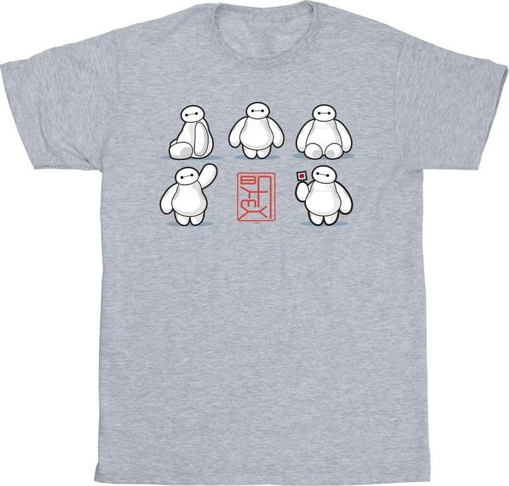 Disney Big Hero 6 Baymax Many Poses TShirt Mädchen