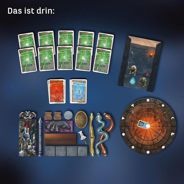 Actual product image Kosmos EXIT - The Cursed Labyrinth (German)