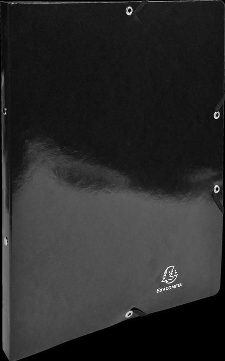 Produktbild Exacompta Ringbuch Iderama 2-Ringe schwarz (A4, 20 mm, 1 Stück)