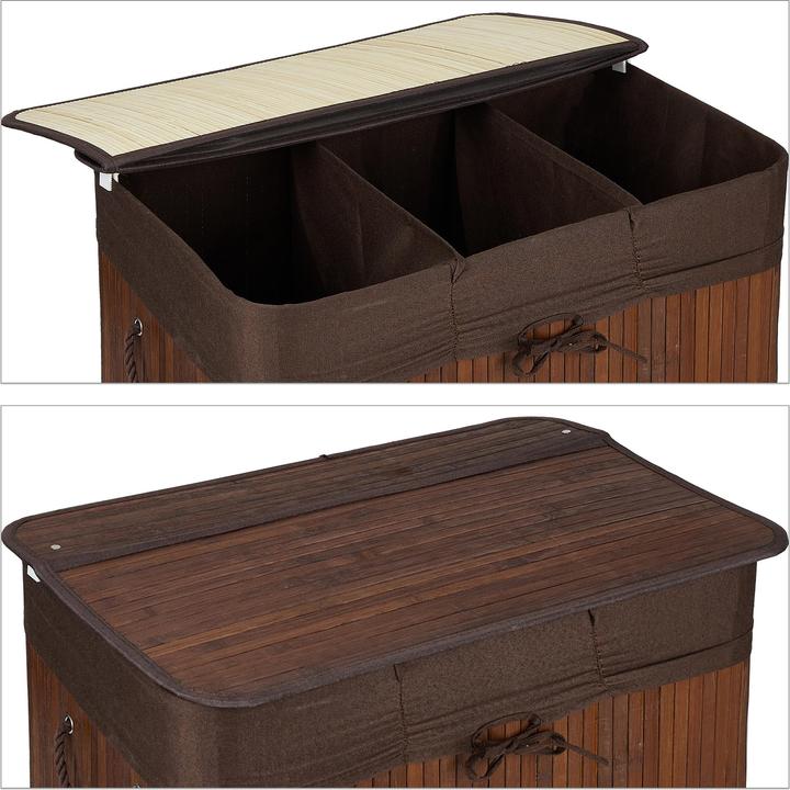 Actual product image Relaxdays Laundry basket (40 l)