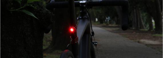 Actual product image Bullitt Cat Eye Orb rear light / Rechargeable