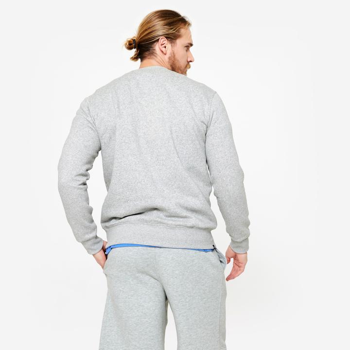Immagine prodotto Domyos Felpa da uomo in caldo cotone - grigio (3XL)
