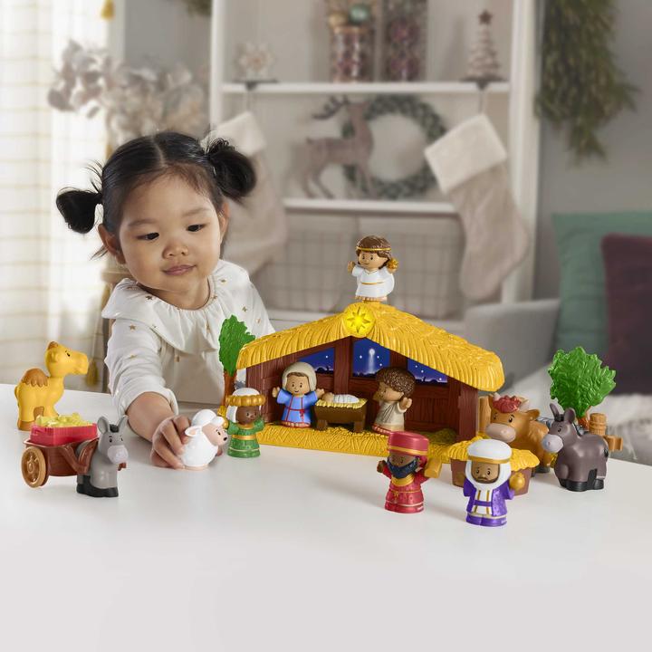 Produktbild Fisher-Price Little People Weihnachtskrippe