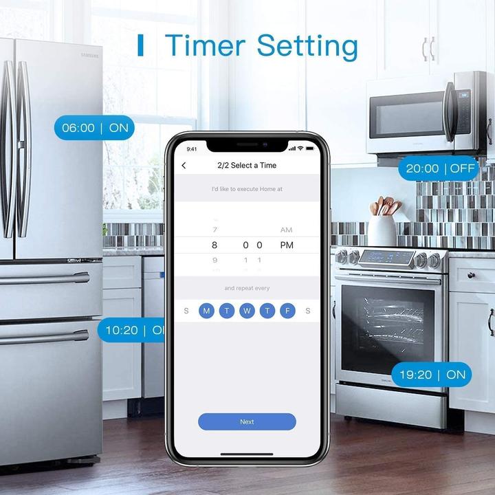 Actual product image Meross Smart Wi-Fi Switch