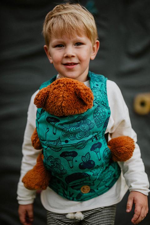 Image du produit Lennylamb Porte-bébé pour poupée - Under The Leaves Green