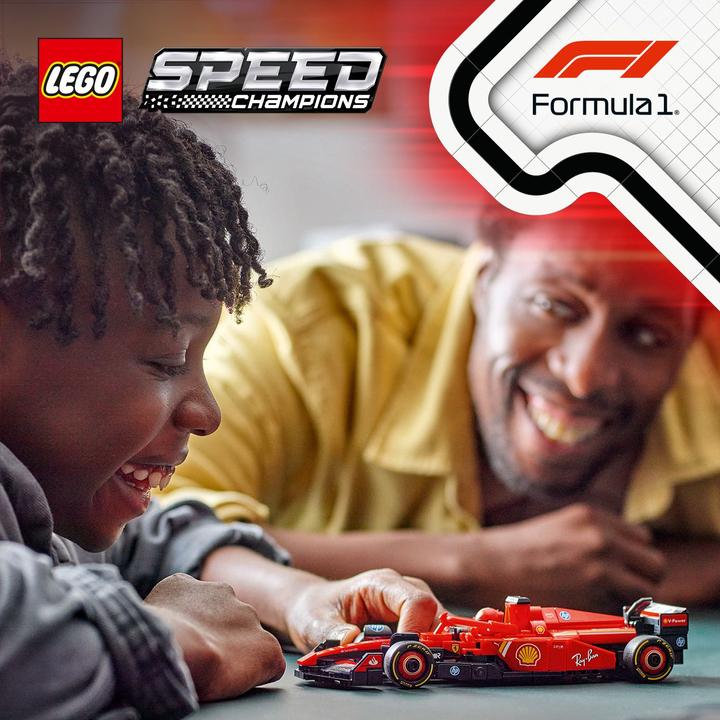 Actual product image LEGO Ferrari SF-24 F1 Rennauto (77242, LEGO Speed Champions)