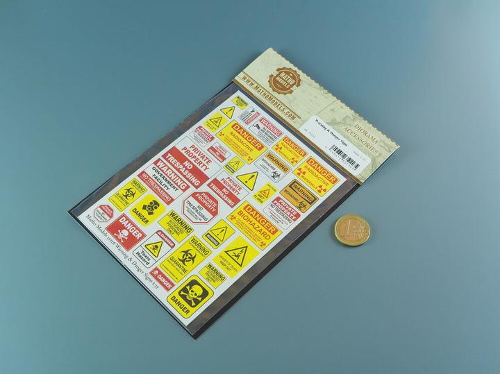 Produktbild Matho Models Warning & Danger Signs