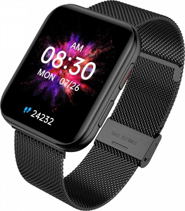 Actual product image Garett Smartwatch GRC MAXX Czarny stalowy (46 mm)