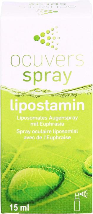 Image du produit Innomedis Ocuvers Spray lipostamine pour les yeux, solution de 15 ml (15 ml, Ocuvers Spray lipostamine pour les yeux, 15 ml de solution)