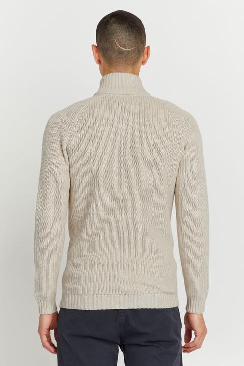 Immagine prodotto Solid Xenos Cardigan Giacca In Maglia Grossa Maglieria Da Uomo Con Collo Alto In Cotone 100% (XXL)