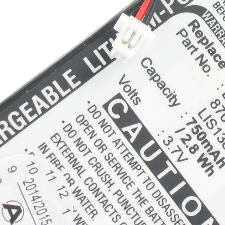 Actual product image Sony Akku PRS-500, PRS-505, PRS-700, PRSA-CL1 (Device specific, 750 mAh)