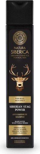 Natura Siberica Anti-Dandruff Shampoo Stag Power (250 ml, Flüssiges Shampoo)