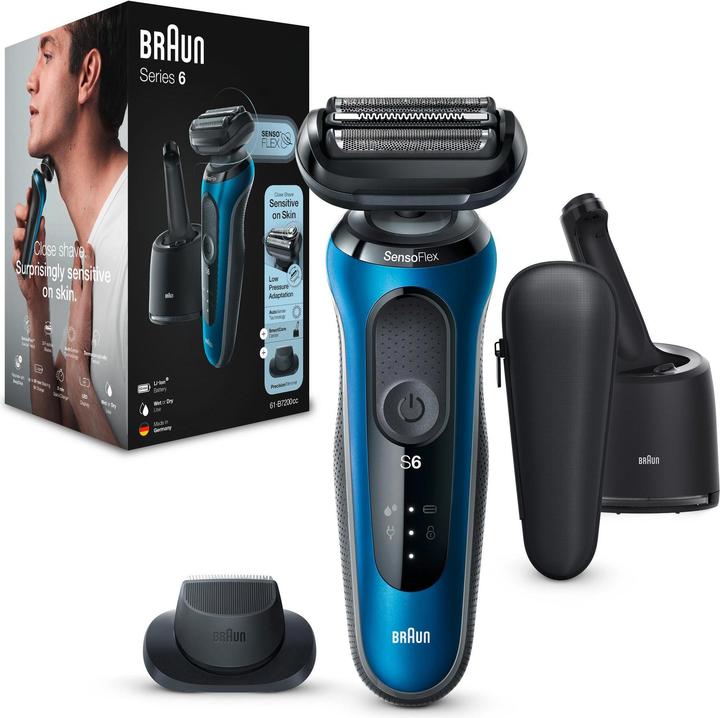 Actual product image Braun Series 6 electric shaver with precision trimmer