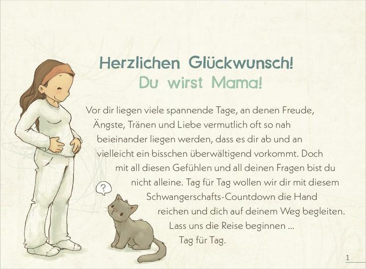 Produktbild Deine Schwangerschaft Tag für Tag (Deutsch, Christine Rickhoff, 2025)
