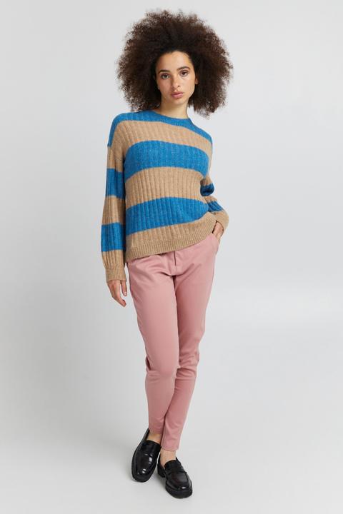 Actual product image Ichi IHKAMARA LS STRIPE - 20116693 (M)