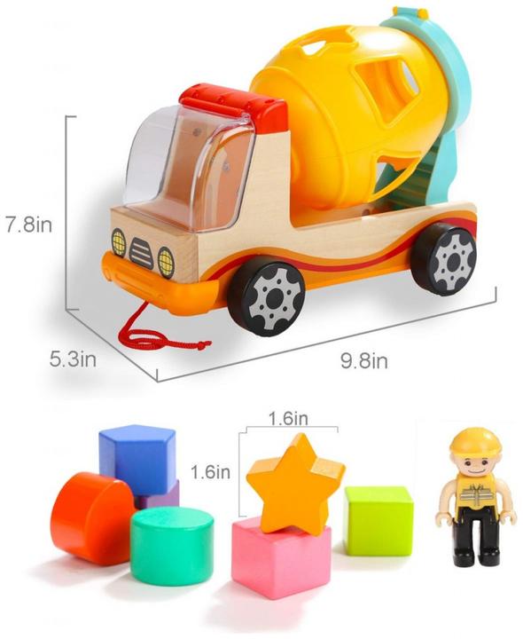 Produktbild Topbright Toys Mischwagen mit Formsortierer