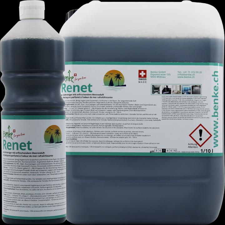 Actual product image Benke Renet Caribbean fragrance cleaner - 5 litres