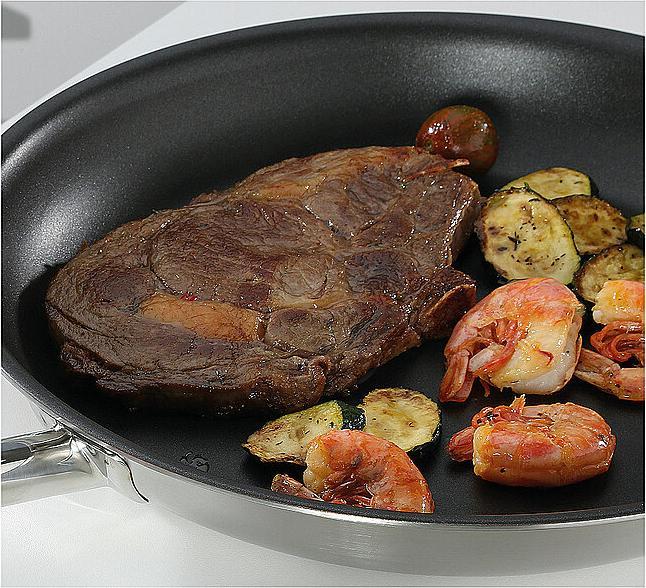 Actual product image Spring Vulcano Classic (28 cm, Frying pan, Stainless steel, Cast aluminium)