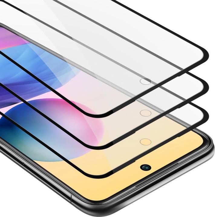 Produktbild Cadorabo Vollbild Displayschutzglas (3 Stück, Xiaomi Redmi Note 10 5G, Xiaomi Poco M3 Pro 5G)