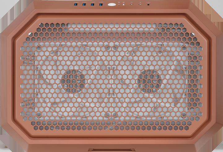 Actual product image Thermaltake The Tower 600 Mocha Mousse