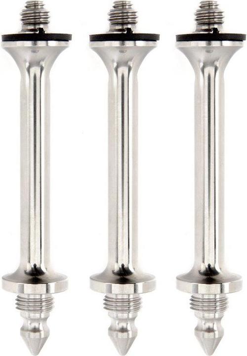 Actual product image 3 Legged Thing VANZ Set of 3 Combine Spikes & Rubber Feet(1/4" 20 screws and 3/8" compatible)