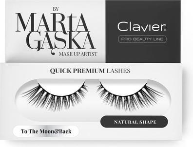 Immagine prodotto Clavier Quick Premium Lashes Ciglia sulla luna e ritorno 801 (Ciglia artificiali)