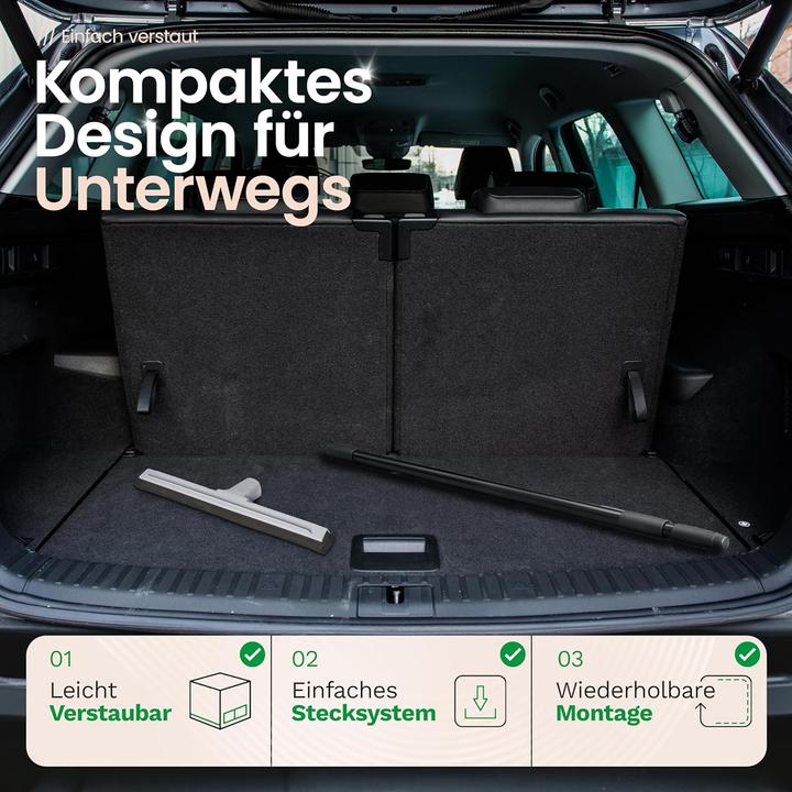 Produktbild Novaliv 5X Wasserabzieher Boden Dusche Auto mit Teleskop Kunststoff 43cm I Duschabzieher Abzieher Du