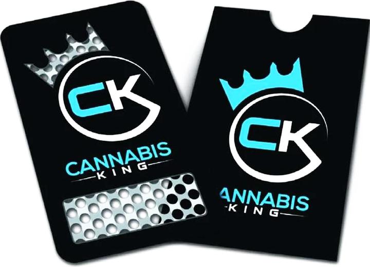 Cannabis King CK Grinder Card Crown