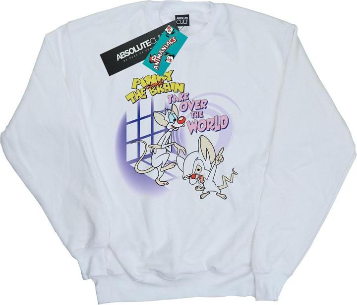 Produktbild Universal Textiles Pinky And The Brain Take Over The World Sweatshirt (4XL)