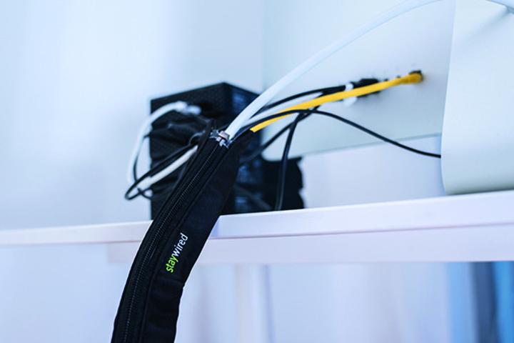 Produktbild OK-Line Kabelkanal STAYWIRED PRO Flex, Textil (Kabelkanal, 80 cm)