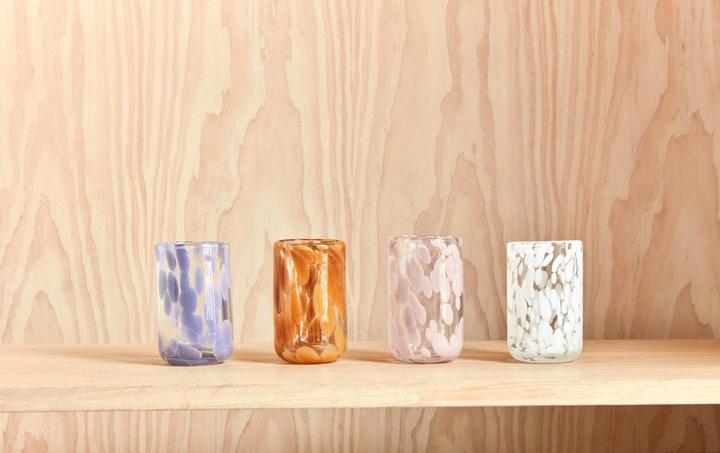 Image du produit Oyoy Verre Jali 200 ml, 1 pièce, rose/transparent (0.20 l, 1 x)