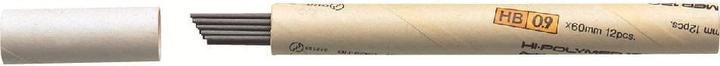 Actual product image Pentel Refill Hi-Polymer 120 0.9 mm, Black (Refill, Black, 0.90 mm)