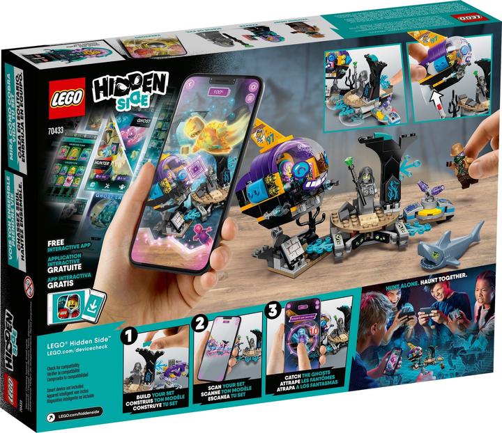 Image du produit LEGO Le sous-marin de J. B. (70433, LEGO Hidden Side)